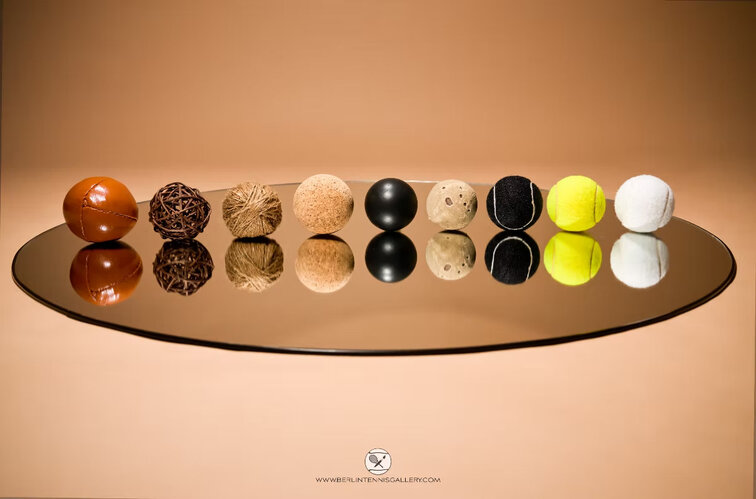 Die Evolution der Tennisbälle Die Evolution der Tennisbälle