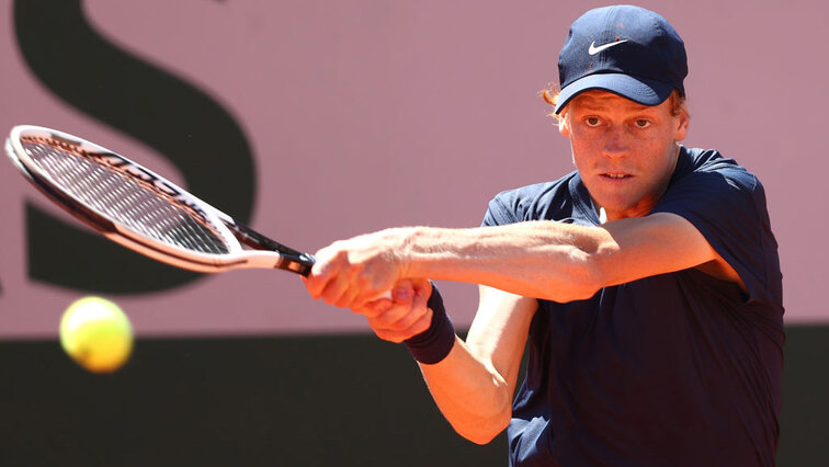 Jannik Sinner am Montag in Roland Garros Jannik Sinner on Monday in Roland Garros