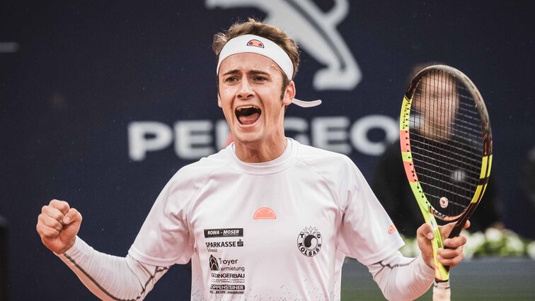 Es ist vollbracht! Manuel Kreidl hat das PEUGEOT Tiebreak Shootout gewonnen