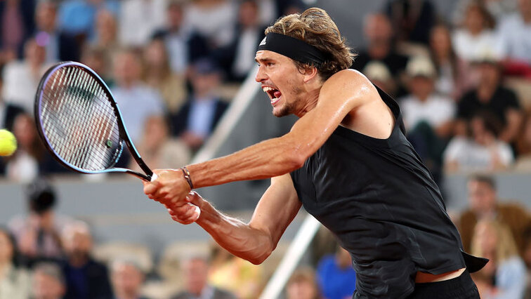 Alexander Zverev 2022 in Roland Garros