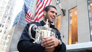 Carlos Alcaraz holte im September seinen zweiten US-Open-Titel