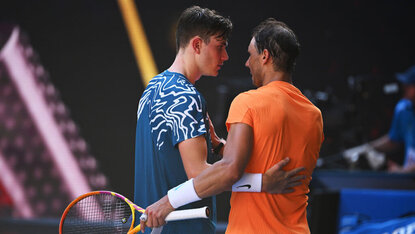 Neben Rafael Nadal ist Jack Draper in diesem Jahrhundert erst der zweite Linkshänder in den Top 5 der Weltrangliste. Getty Images