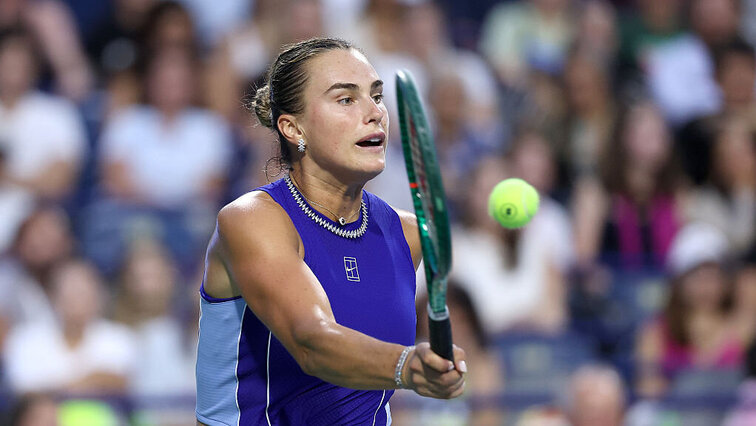 Gegen Aryna Sabalenka zu gewinnen, ist eigentlich gar kein gutes Zeichen.