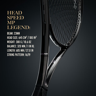 Der HEAD SPEED MP LEGEND Der HEAD SPEED MP LEGEND