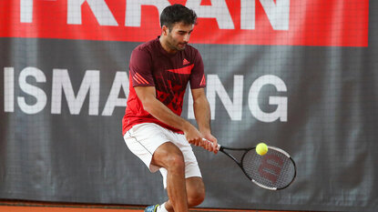 Benjamin Hassan leistete in Madrid Borna Coric große Gegenwehr.