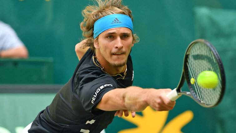 Alexander Zverev has already reached the final twice in Halle