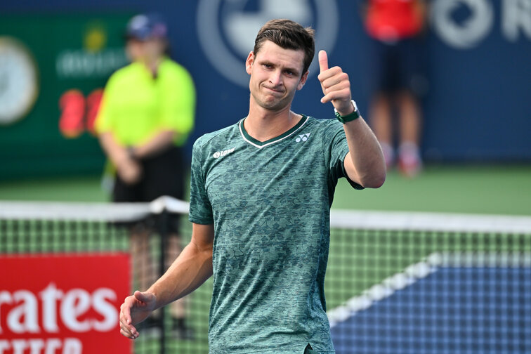 Hubert Hurkacz is in the semifinals in Montreal