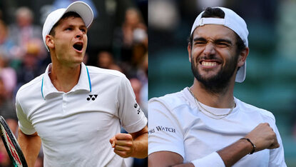 Hubert Hurkacz oder Matteo Berrettini - wer erreicht sein erstes Major-Finale? Hubert Hurkacz oder Matteo Berrettini - wer erreicht sein erstes Major-Finale?