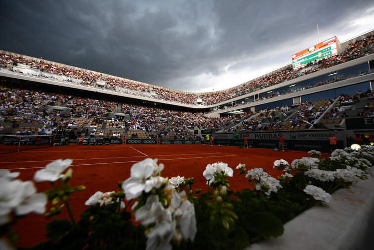 The first corona cases became known at the French Open