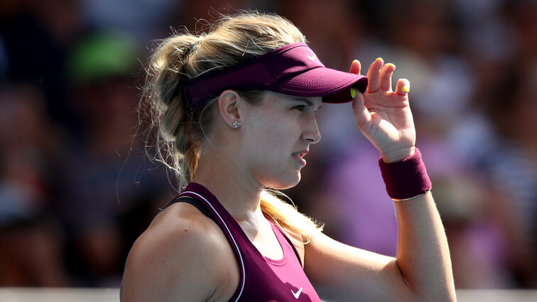 Eugenie Bouchard freut sich auf das Duell mit Serena Williams Eugenie Bouchard freut sich auf das Duell mit Serena Williams