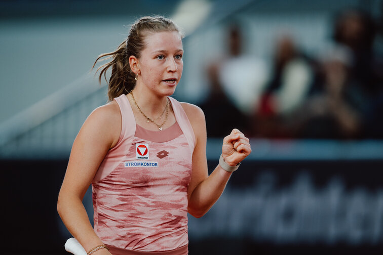 Sinja Kraus siegte in drei Sätzen