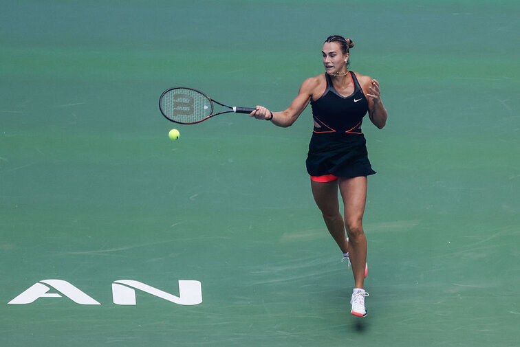 Aryna Sabalenka steht im Viertelfinale Aryna Sabalenka steht im Viertelfinale