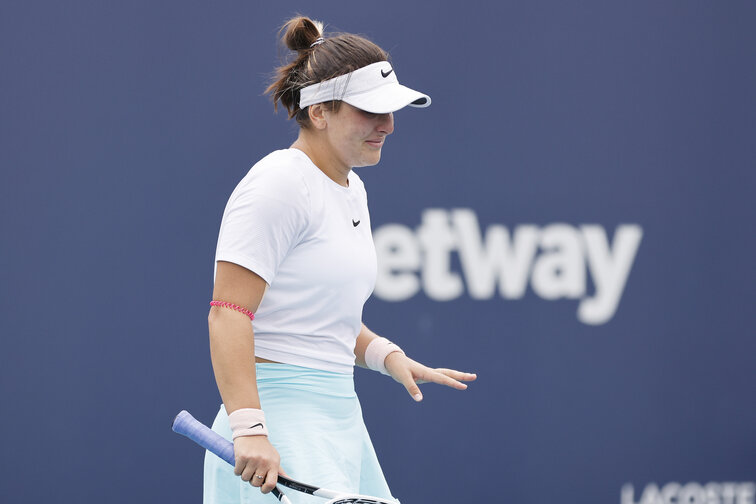 Bianca Andreescu musste auch in Straßburg frühzeitig aus dem Turnier zurückziehen