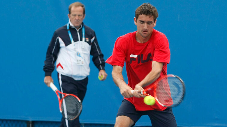 Bob Brett hat auch mit Marin Cilic gearbeitet Bob Brett hat auch mit Marin Cilic gearbeitet