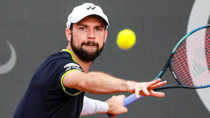 Jurij Rodionov Jurij Rodionov hat zu Beginn der Quali in Roland Garros einen Thriller gewonnen