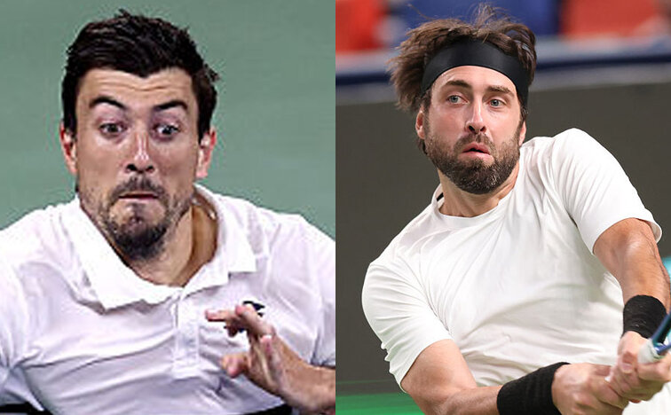 Sebastian Ofner trifft heute zum zweiten Mal auf Nikoloz Basilashvili