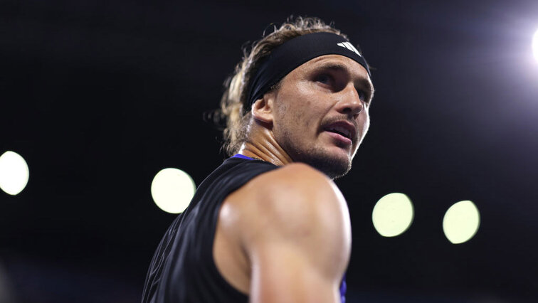 Alexander Zverev unter den Lichtern von Flushing Meadows 2024