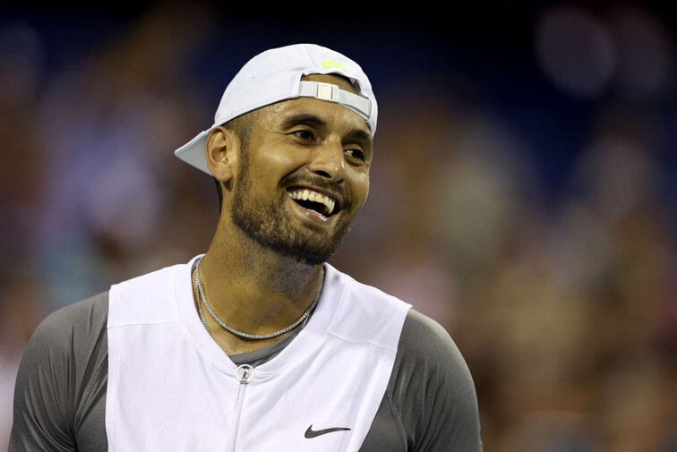 Nick Kyrgios ist in Washington noch ohne Satzverlust unterwegs