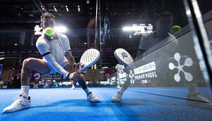 Die Sportart Padel wird immer beliebter. Die Sportart Padel wird immer beliebter.