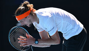 Bei Sascha Zverev geht's auf und ab