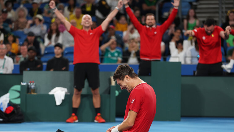 Raphael Collignon wurde für Belgien zum Matchwinner.