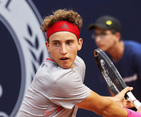 Der Bruder: Moritz Thiem spielt selbst eine ordentliche Kugel und hat sich als Profi versucht. Aktuell fungiert er als Manager von Dominic. Quote 15. Moritz Thiem, Maximilian Neuchrist