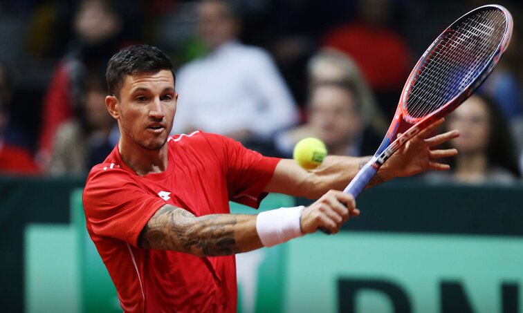 Dennis Novak hat im Davis Cup mal wieder überzeugt