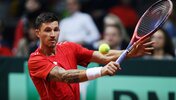 Dennis Novak hat im Davis Cup mal wieder überzeugt