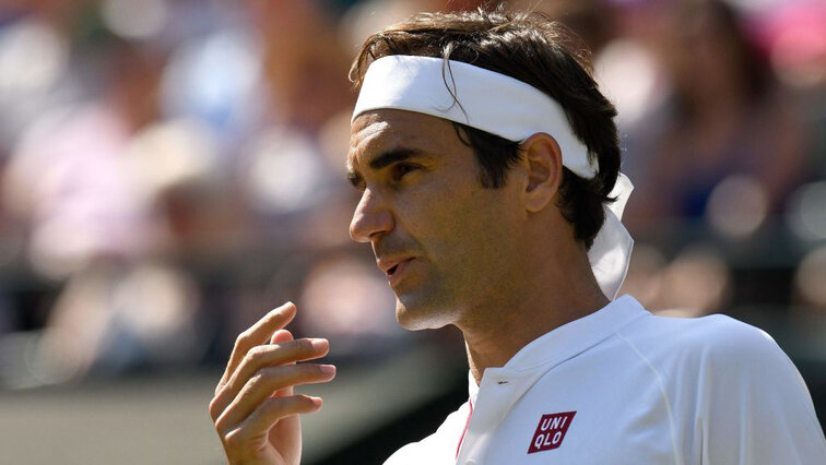 Roger Federer is number two in the 2019 Wimbledon tournament