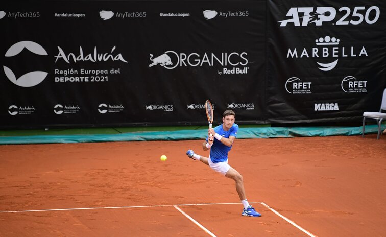 In Marbella gibt es derzeit ATP-Tennis zu sehen ATP tennis can currently be seen in Marbella