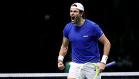 Matteo Berrettini brachte Italien in Führung Matteo Berrettini brachte Italien in Führung