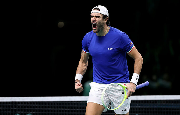 Matteo Berrettini brachte Italien in Führung Matteo Berrettini brachte Italien in Führung