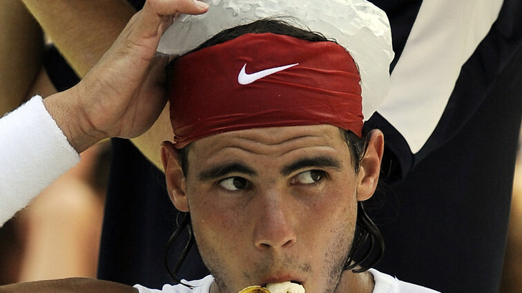 Bei den Australian Open wurde die Heat Policy zum Wohle der Profis noch einmal verschärft Bei den Australian Open wurde die Heat Policy zum Wohle der Profis noch einmal verschärft