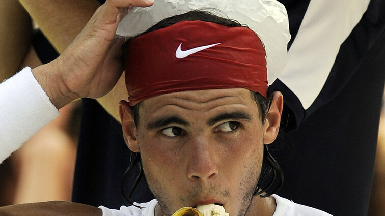 Bei den Australian Open wurde die Heat Policy zum Wohle der Profis noch einmal verschärft Bei den Australian Open wurde die Heat Policy zum Wohle der Profis noch einmal verschärft