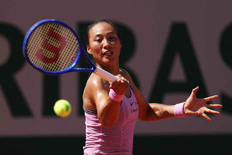 Qinwen Zheng verlor in der ersten Runde