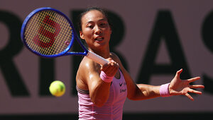 Qinwen Zheng verlor in der ersten Runde