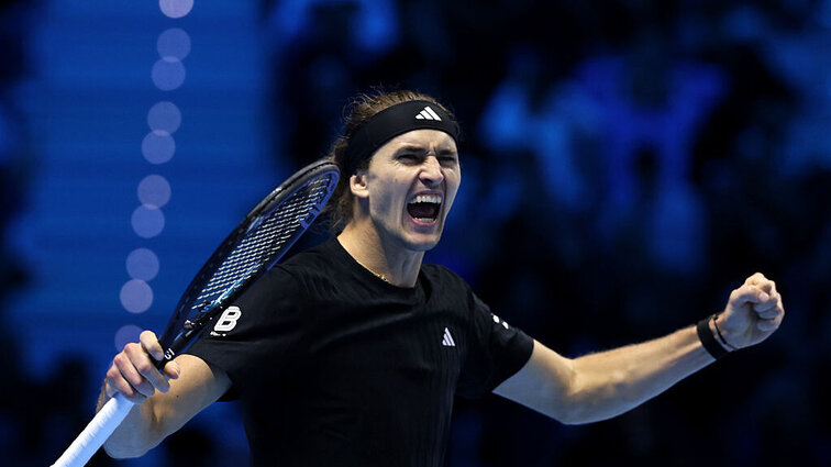 Alexander Zverev hatte in seinem ersten Match bei den ATP Finals die Kontrolle. Alexander Zverev hatte in seinem ersten Match bei den ATP Finals die Kontrolle.