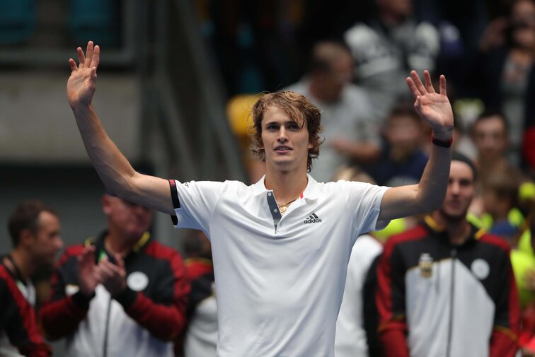 Alexander Zverev ist ein Freund des alten Davis Cups