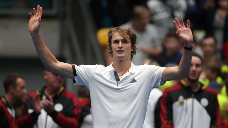 Alexander Zverev ist ein Freund des alten Davis Cups