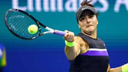 Bianca Andreescu wurde ihrer Favoritenrolle gerecht Bianca Andreescu wurde ihrer Favoritenrolle gerecht