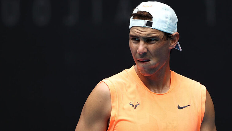 Rafael Nadal konnte beim ATP Cup kein Match bestreiten