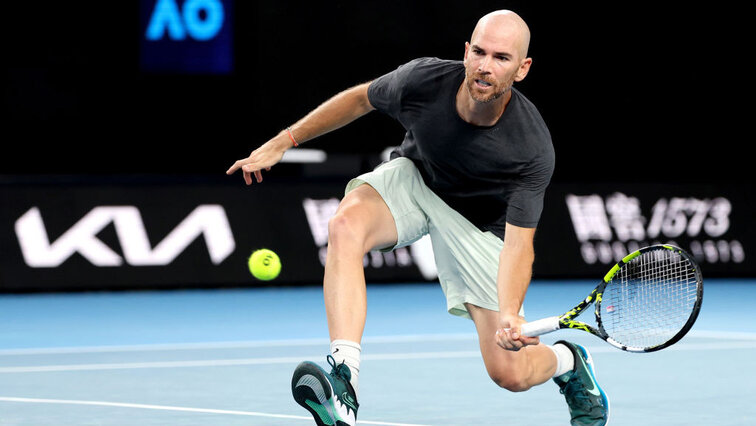 Adrian Mannarino spielt morgen gegen Novak Djokovic Adrian Mannarino spielt morgen gegen Novak Djokovic