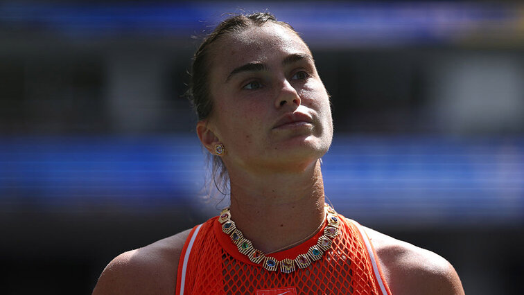 Aryna Sabalenka hat sich am Freitag auch um andere Dinge als ihre Gegnerin gekümmert