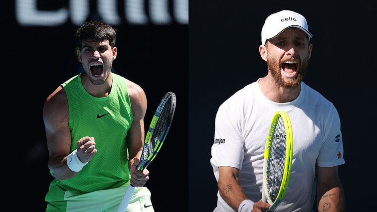 Titelfavorit Carlos Alcaraz bekommt es in der dritten Runde mit Corentin Moutet zu tun