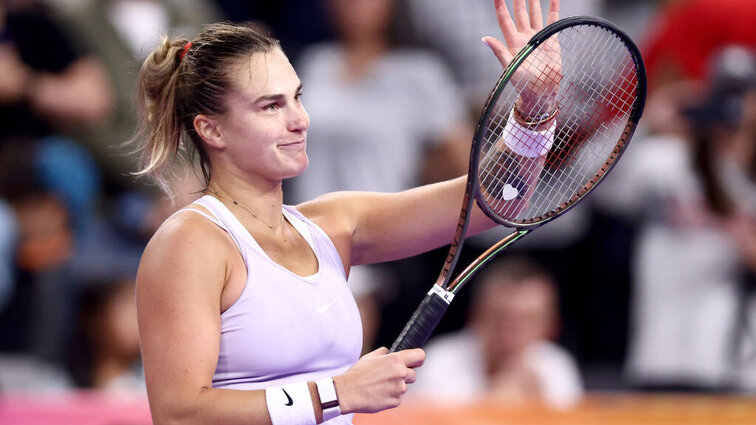 Aryna Sabalenka steht in Fort Worth im Endspiel Aryna Sabalenka steht in Fort Worth im Endspiel