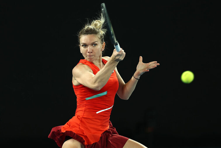 Simona Halep zeigte in Melbourne bislang tolles Tennis