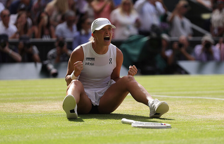 Im Finale gab Iga Swiatek kein einziges Game ab Im Finale gab Iga Swiatek kein einziges Game ab