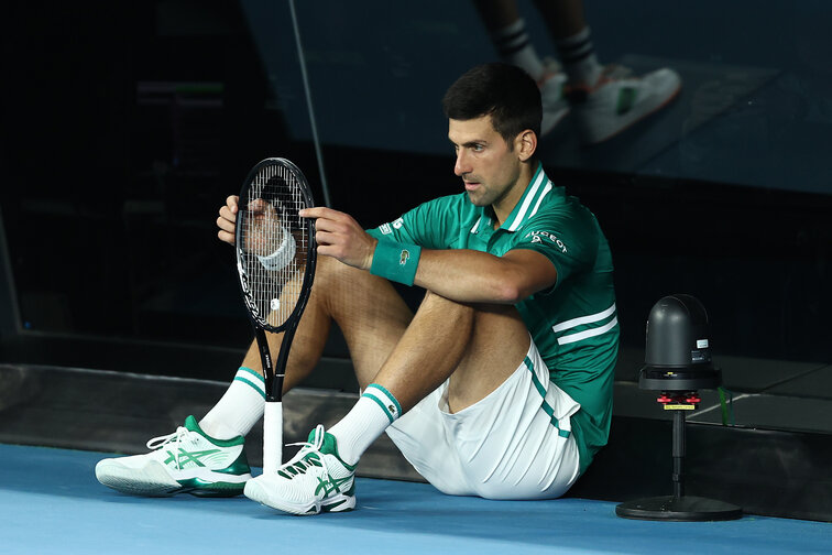 Trotz Verletzung steht Novak Djokovic im Halbfinale der Australian Open