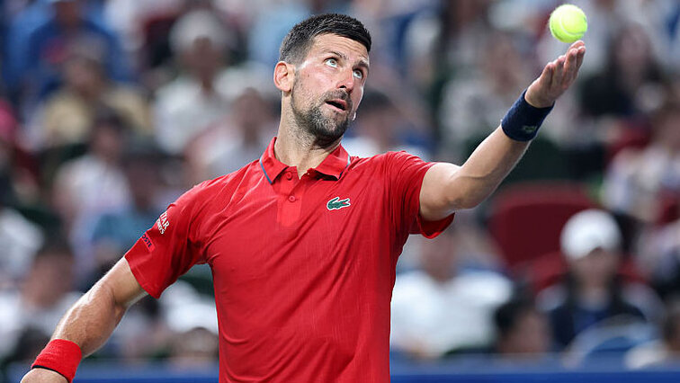 Novak Djokovic dieser Tage in Shanghai Novak Djokovic dieser Tage in Shanghai