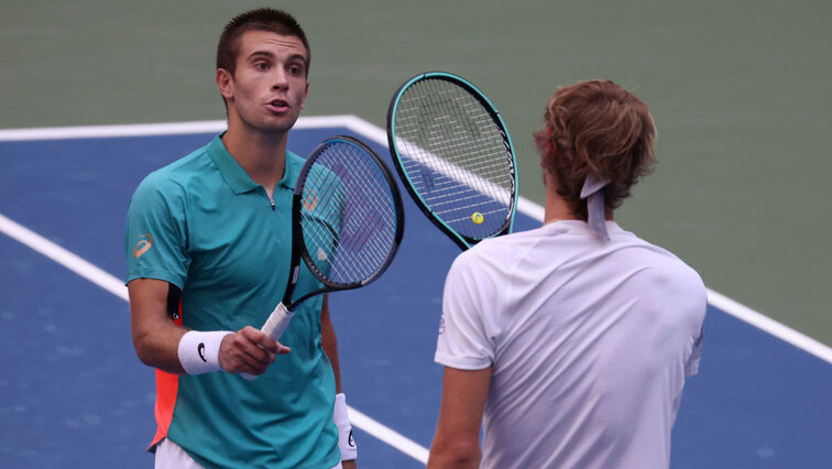 Borna Coric was responsible for several dramas at the US Open 2020